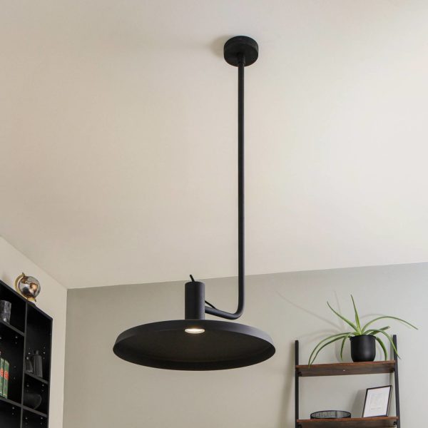 Wever & Ducré Lighting WEVER & DUCRÉ Roomor susp. GU10 1l. 51 cm noire Wever & Ducré Lighting