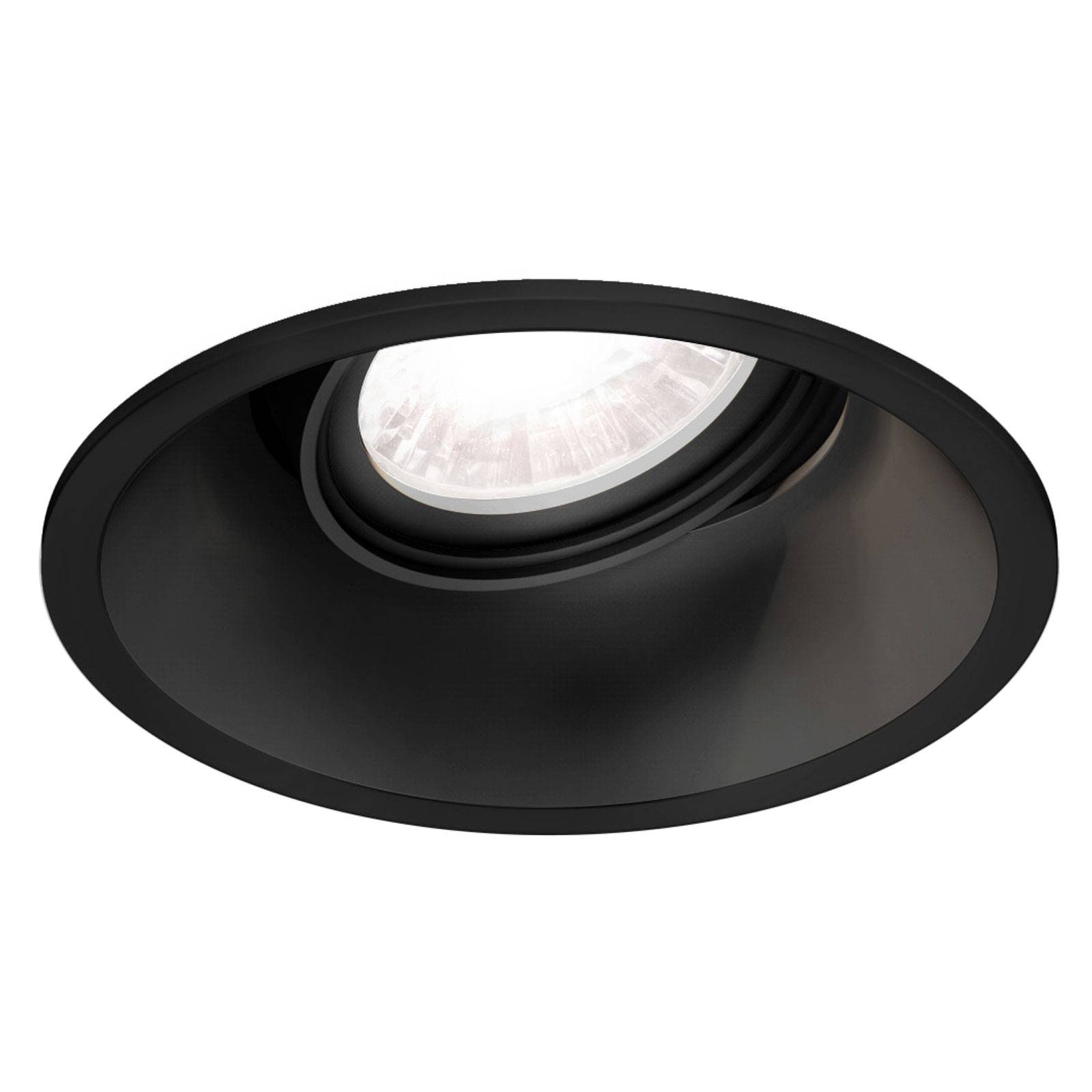 Wever & Ducré Lighting WEVER & DUCRÉ Deep Adjust encastré 2 700 K noir Wever & Ducré Lighting