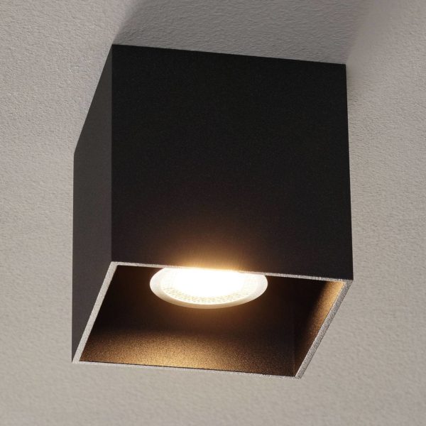 Wever & Ducré Lighting WEVER & DUCRÉ Box 1.0 PAR16 plafonnier noir Wever & Ducré Lighting
