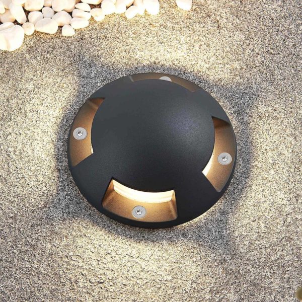 Lindby Huban lampe de sol LED