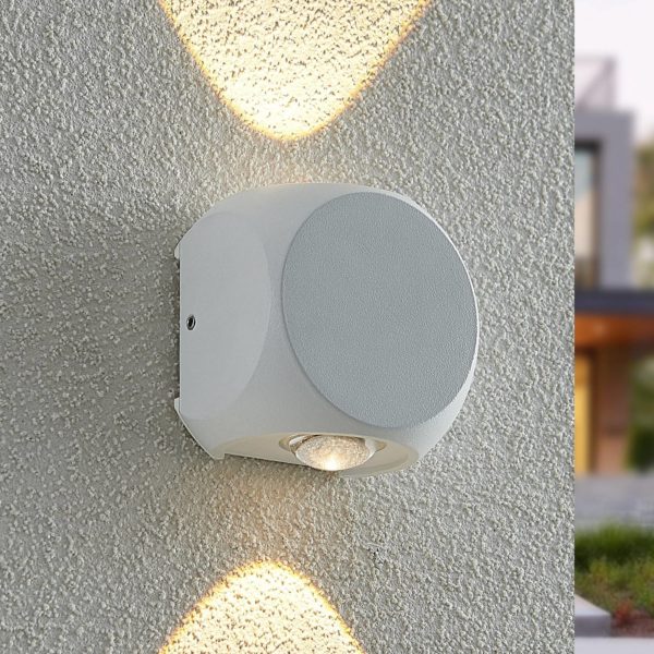 Lindby Esmani applique LED angulaire 2 l.