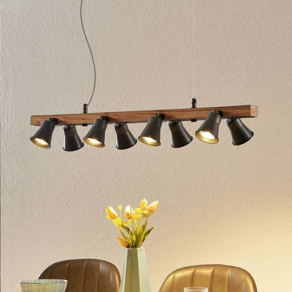 Lindby Grandesa suspension avec 8 spots LINDBY