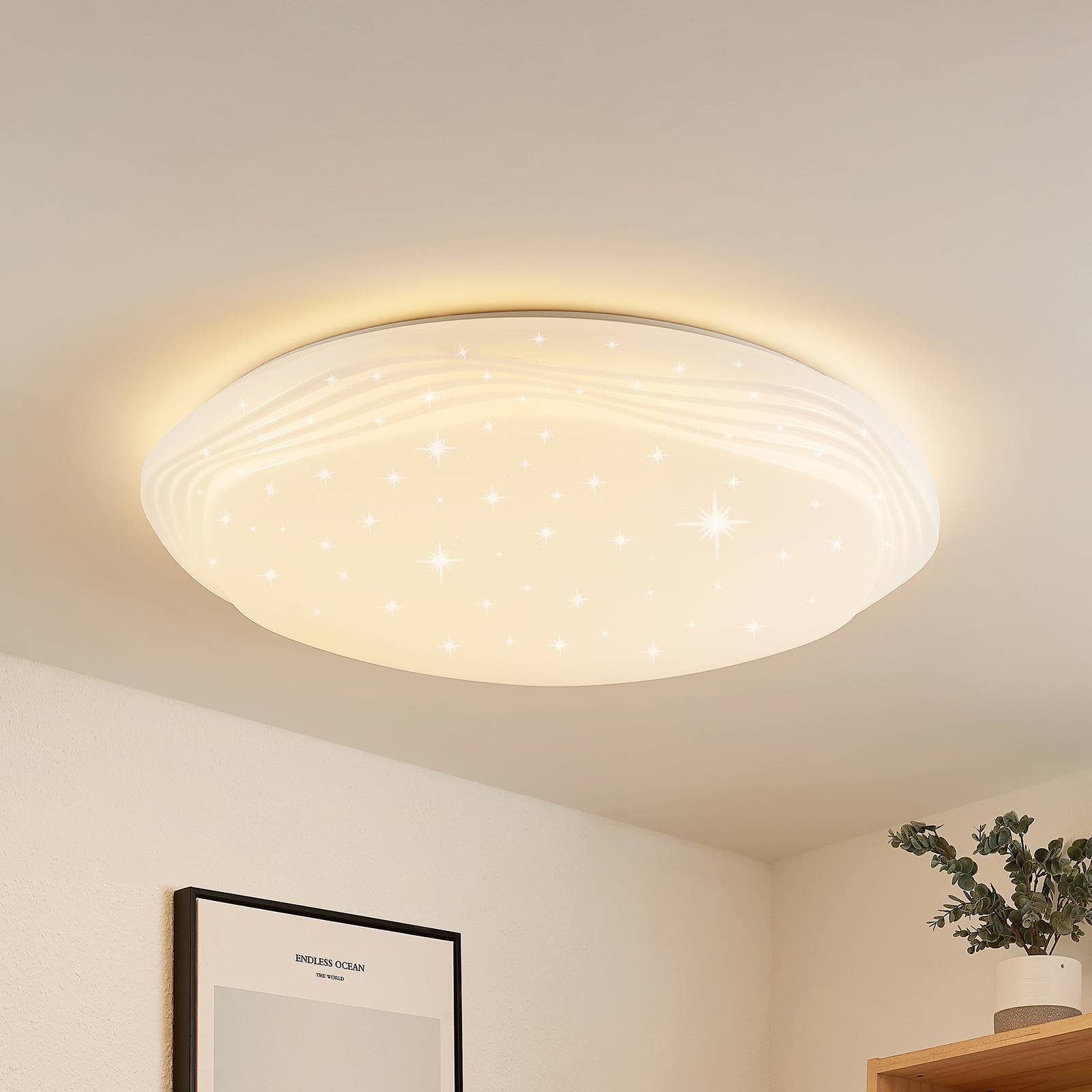 Lindby Cilara plafonnier LED