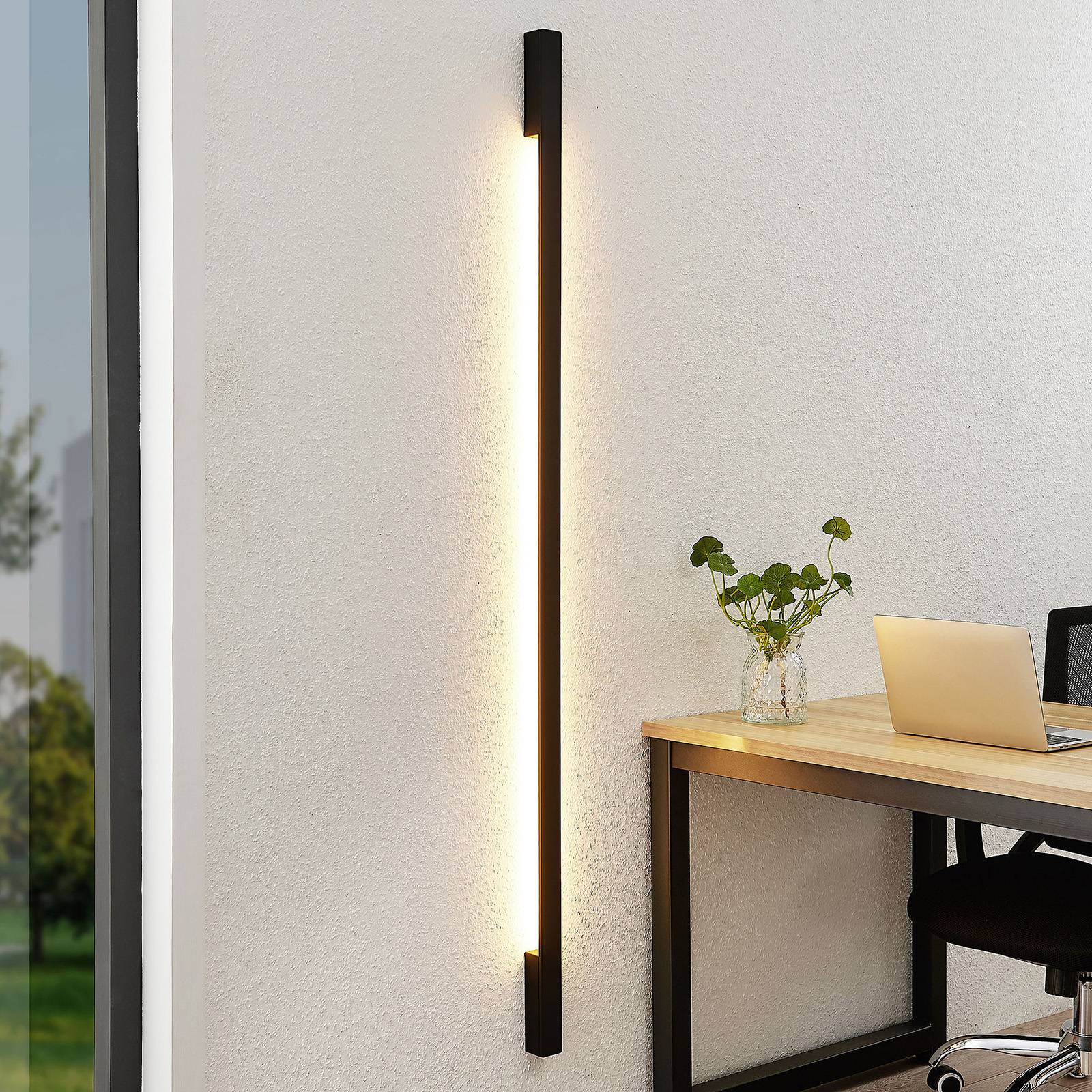 Arcchio Ivano applique LED 170 cm noire Arcchio