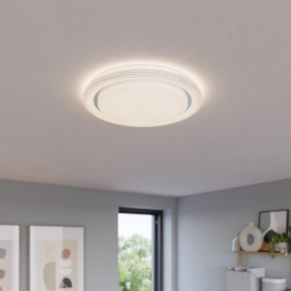 Lindby Smart Plafonnier LED Mizuni