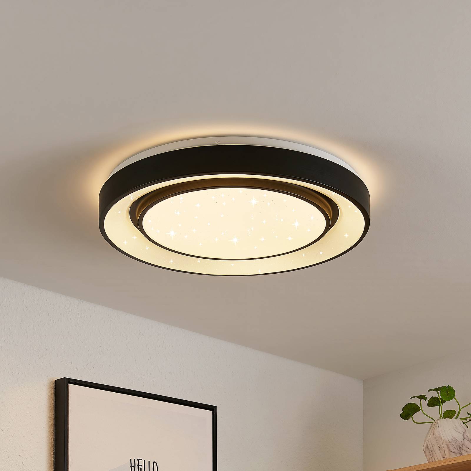 Lindby Smart Plafonnier LED Gamino