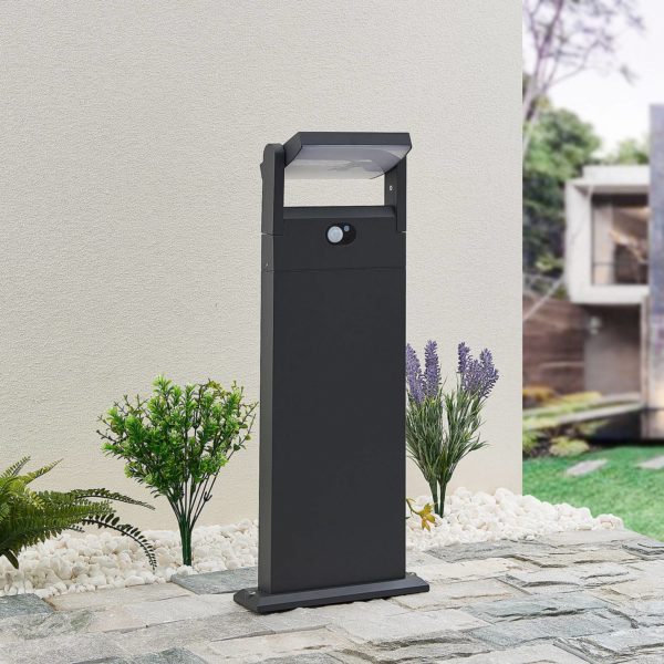 Lindby Novalie borne lumineuse solaire LED LINDBY
