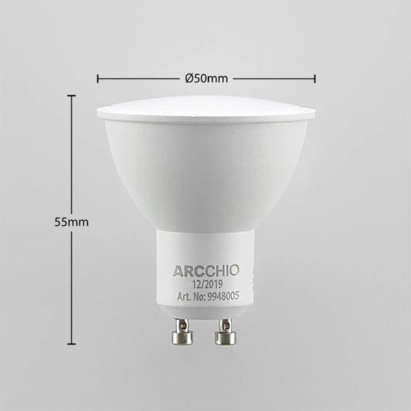 Arcchio Réflecteur LED GU10 7 W 3 000 K 120° Arcchio