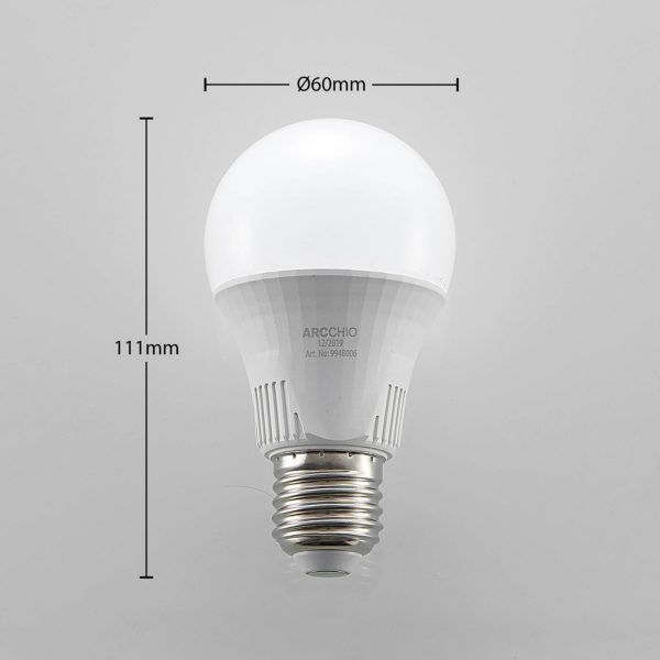 Arcchio Ampoule LED E27 A60 9 W 3 000 K 3-Step dim Arcchio