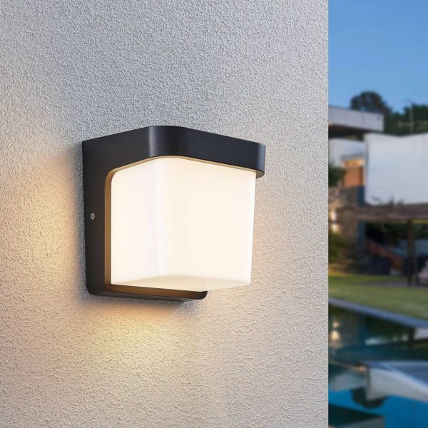 Lindby Applique d’extérieur LED Adenike sans capteur LINDBY