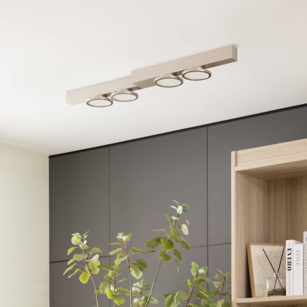 Lucande Kellino plafonnier à 4 lampes