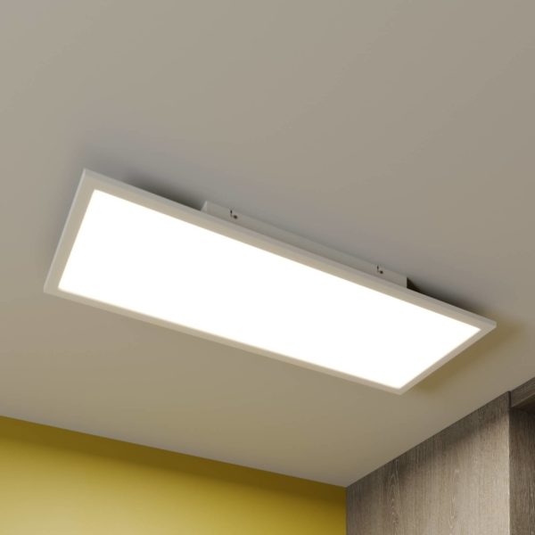 Lindby Luay panneau LED, 3 000-6 000 K, 30 x 80 cm LINDBY