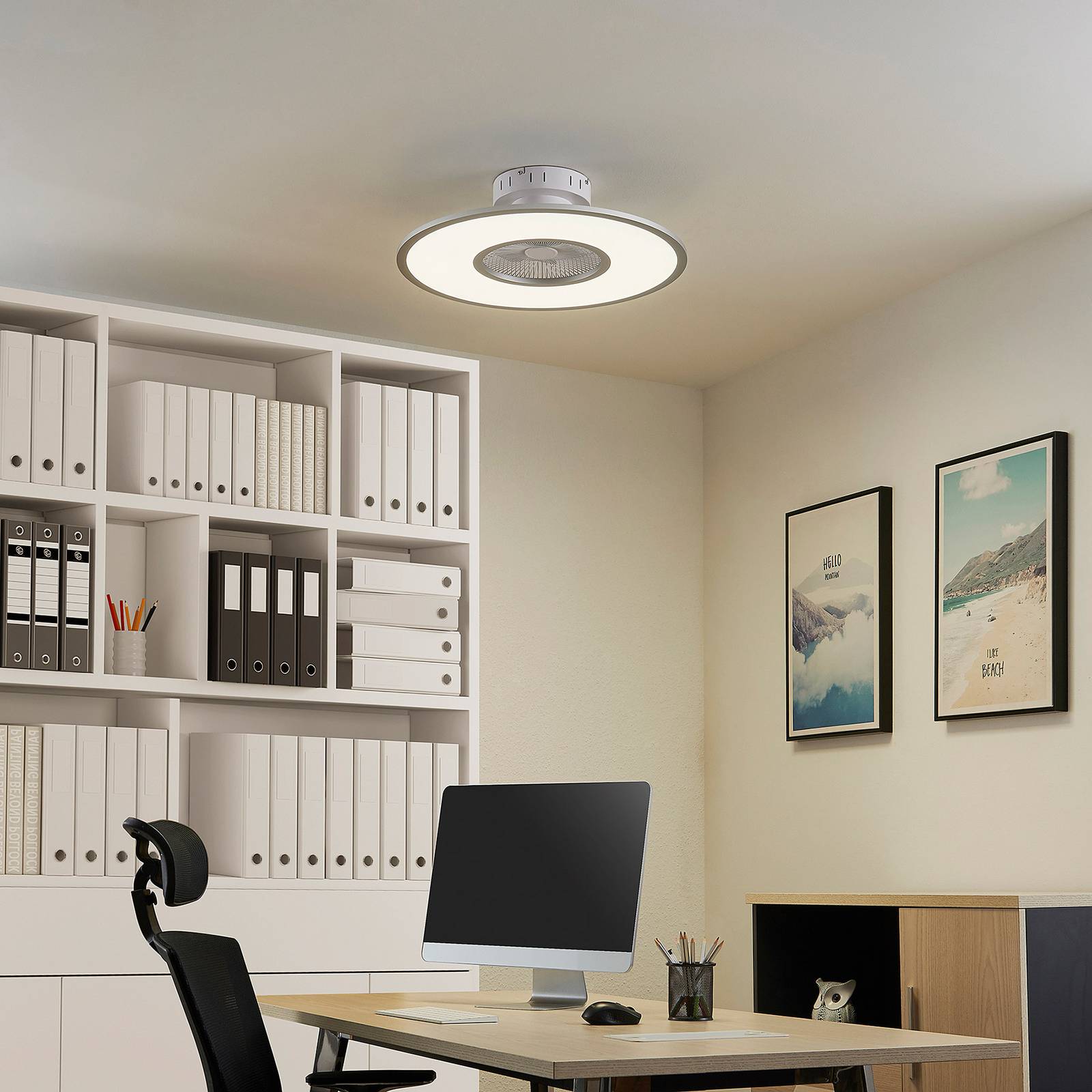 Starluna Ventilateur de plafond LED Romea