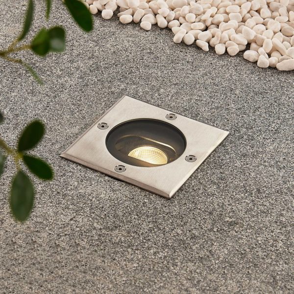 Lucande Doris - Spot encastrable dans le sol LED