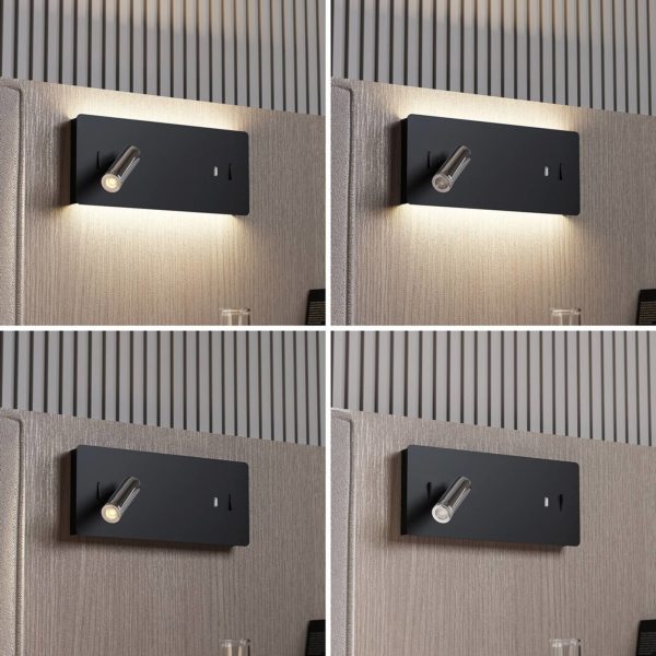 Lucande applique murale LED Kimo