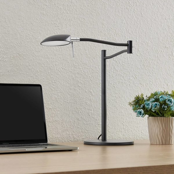 Lucande Dessania lampe de bureau LED