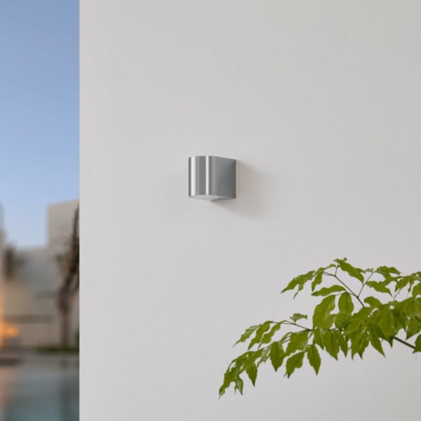 Lindby Applique d'extérieur Idris en aluminium LINDBY