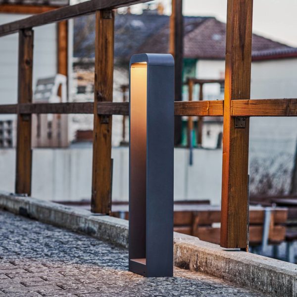 Lindby Emima borne LED en aluminium 80 cm LINDBY