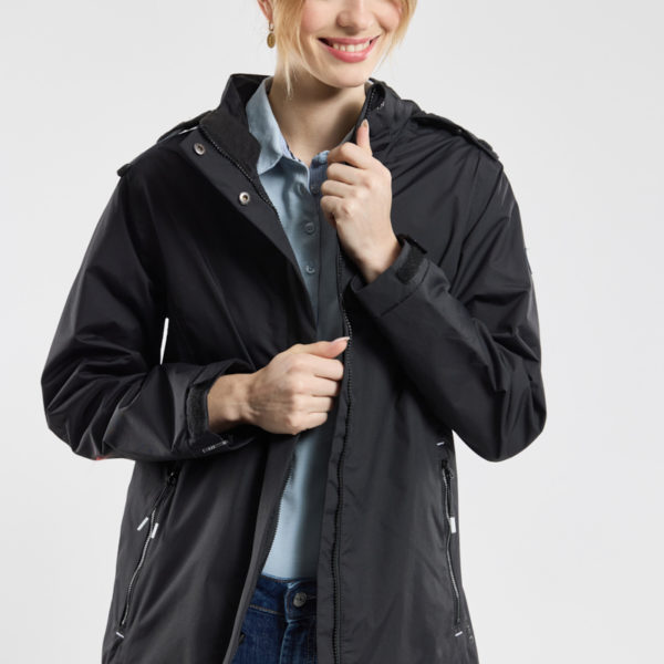 BERMUDES Parka imperméable et respirante BELITECH Femme NOIR L