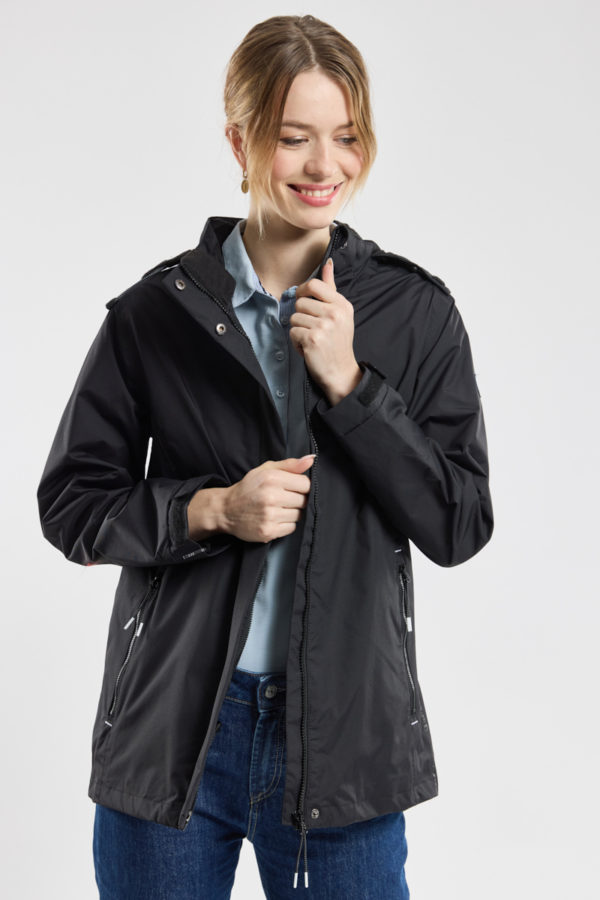 BERMUDES Parka imperméable et respirante BELITECH Femme NOIR L