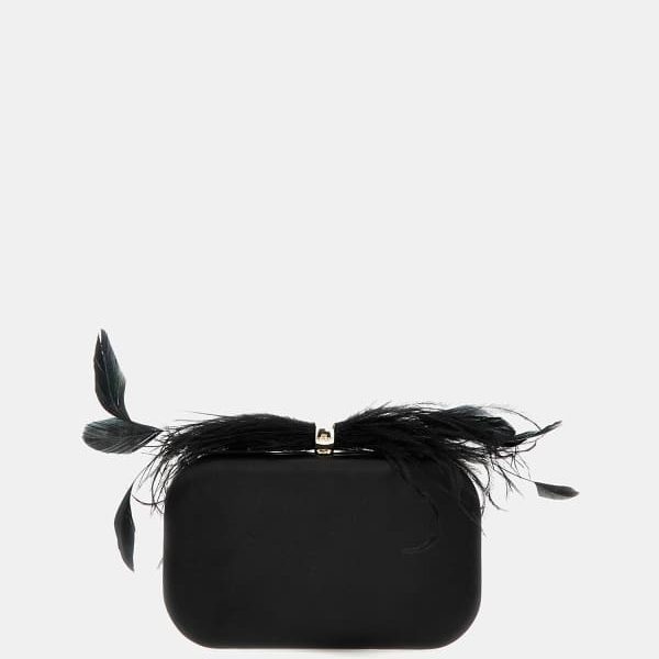 Pochette Keyah Plumes - Guess