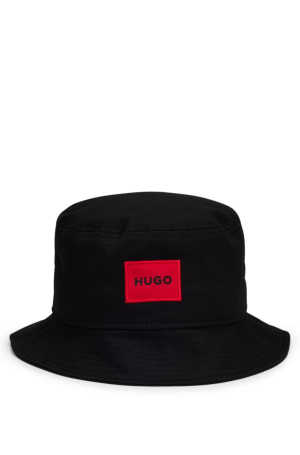 Hugo Boss Bob en twill de coton avec étiquette logo rouge