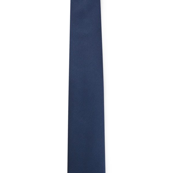 Cravate en soie mélangée à micro motif – Hugo Boss