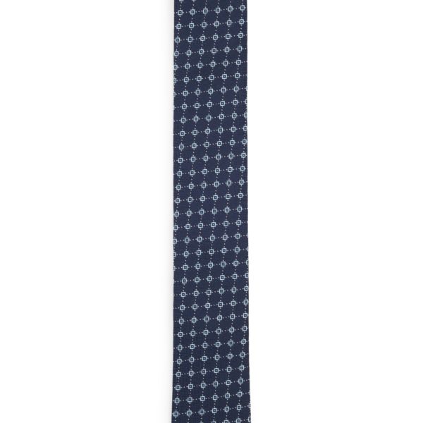 Cravate en soie mélangée à motif jacquard tissé – Hugo Boss