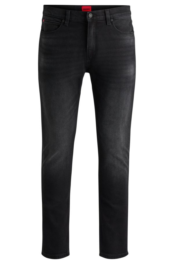 Hugo Boss Jean Extra Slim en denim stretch noir