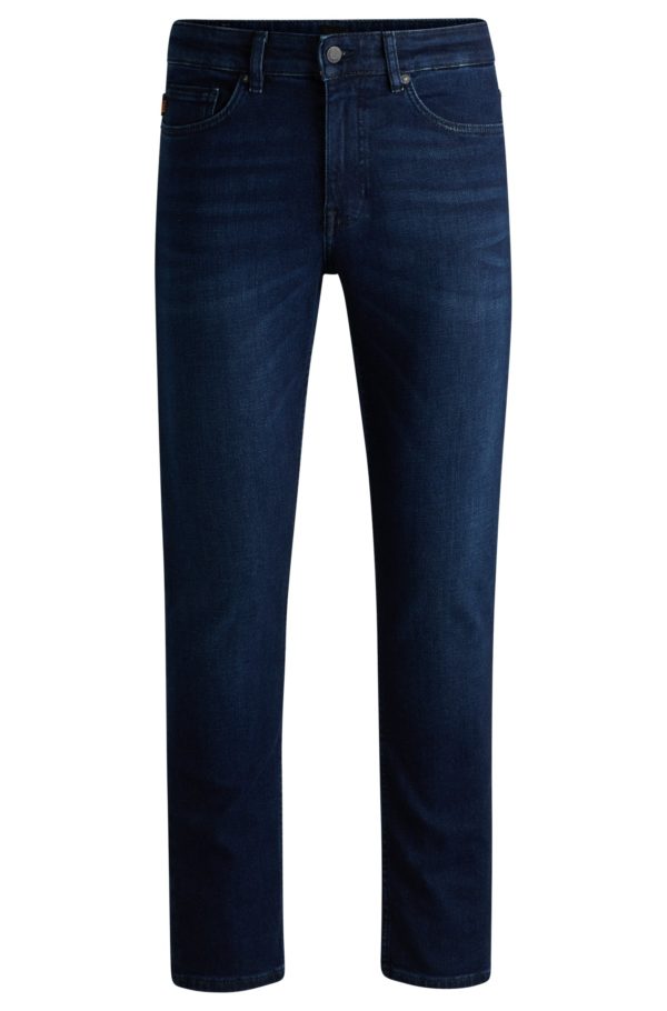 Hugo Boss Jean Slim Delaware en denim stretch bleu confortable
