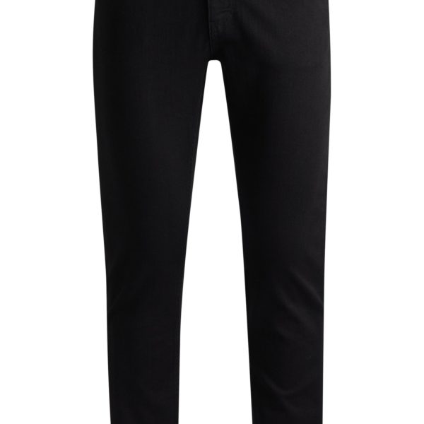 Delaware Jean Slim en denim italien noir – Hugo Boss