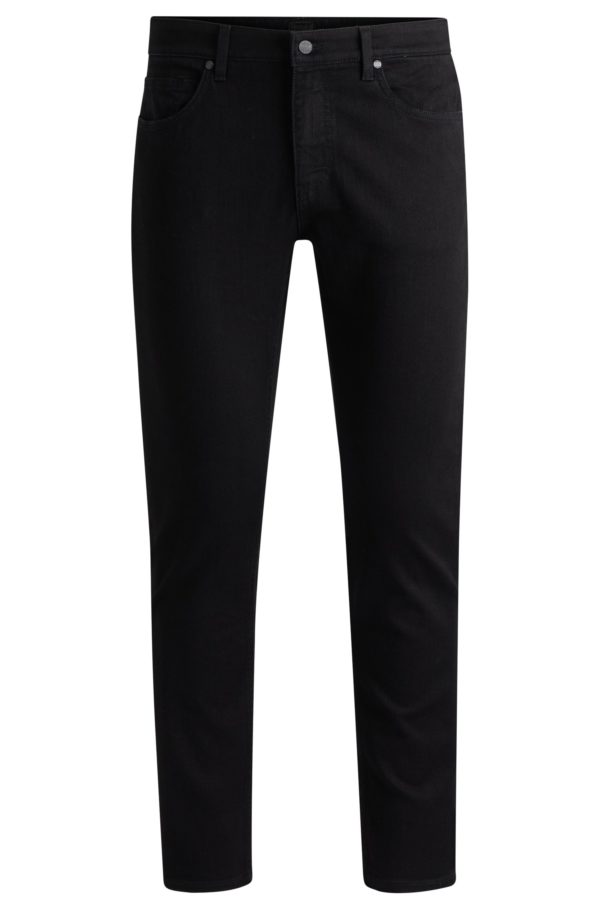 Hugo Boss Delaware Jean Slim en denim italien noir