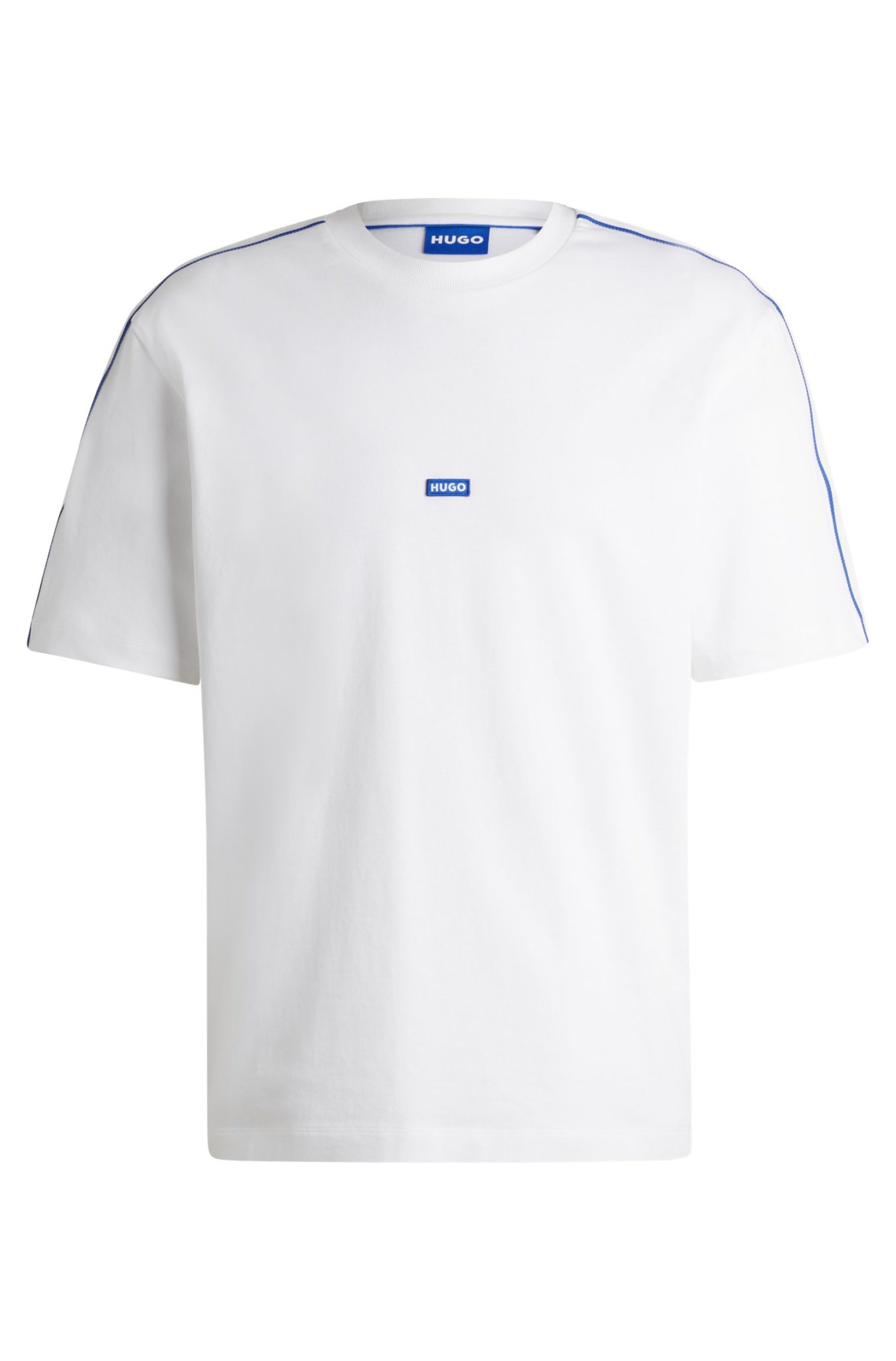 Hugo Boss T-shirt en jersey de coton avec rubans