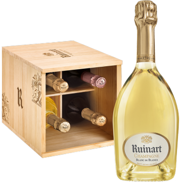 Champagne Ruinart - Caisse - Cave Découverte