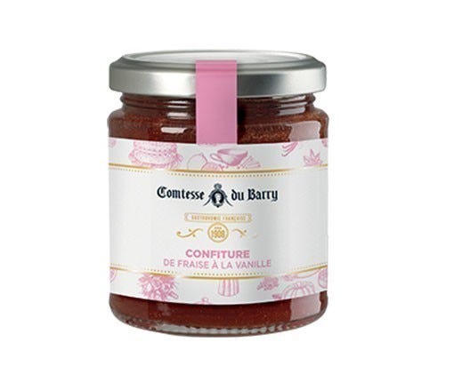 Confiture Extra des Pyrénées - Fraise à la vanille-Comtesse du Barry