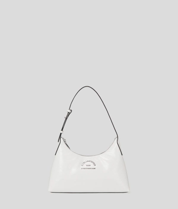 Karl Lagerfeld, Sac Porté Épaule Rue St-guillaume, Femme, Blanc, Taille: X00 Karl Lagerfeld