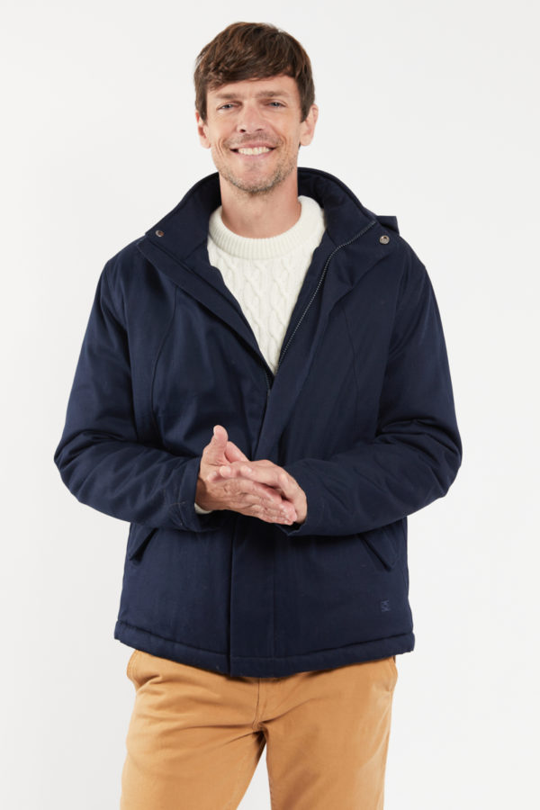ARMOR-LUX Blouson déperlant Homme Marine deep 2XL