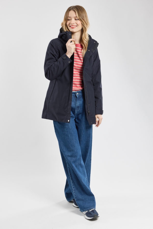 BERMUDES Parka Sympathex®  3 en 1 PASSADENA Femme NAVY XL