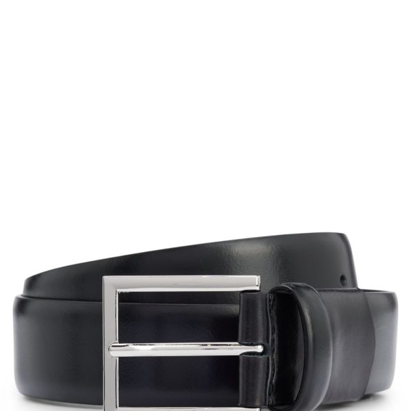 Hugo Boss Ceinture en cuir Dressletic avec partie élastique invisible