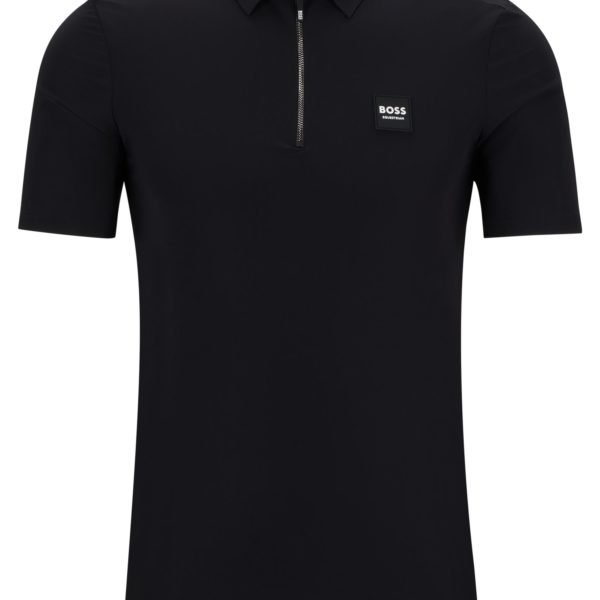 Hugo Boss Chemise d’entraînement d’équitation avec patch logo emblématique