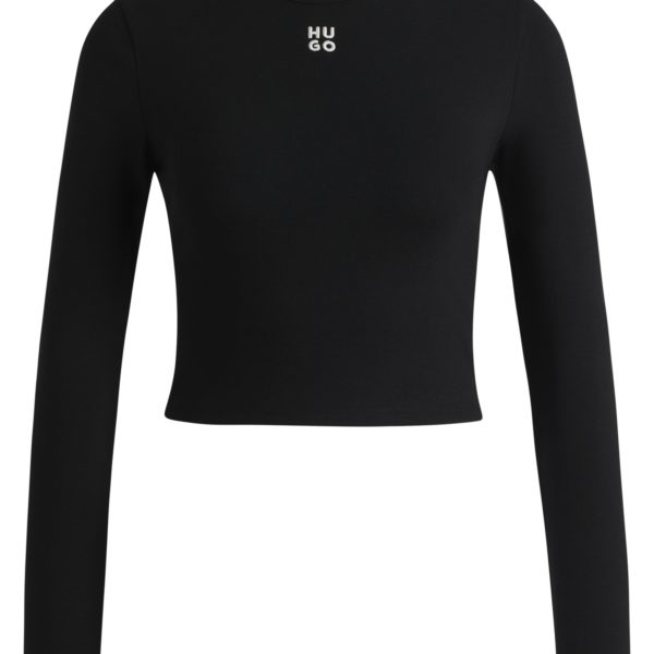Haut Slim en jersey avec logo brodé revisité – Hugo Boss