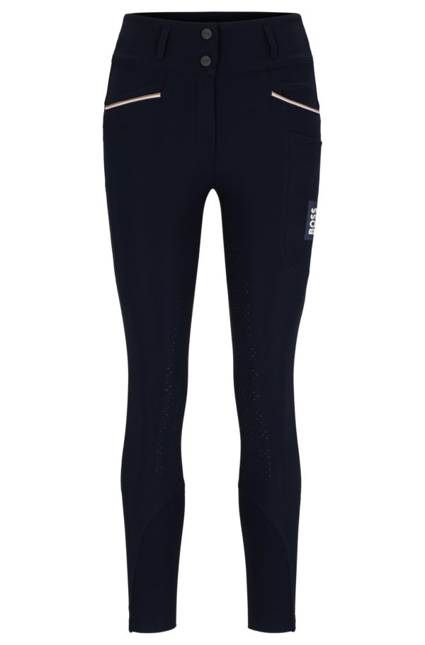 Hugo Boss Pantalon d’équitation avec matière power-stretch sur les genoux et poche pour le téléphone