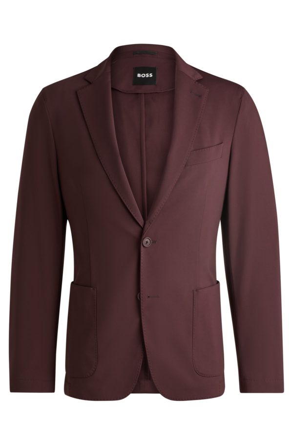 Hugo Boss Veste Slim en jersey stretch performant