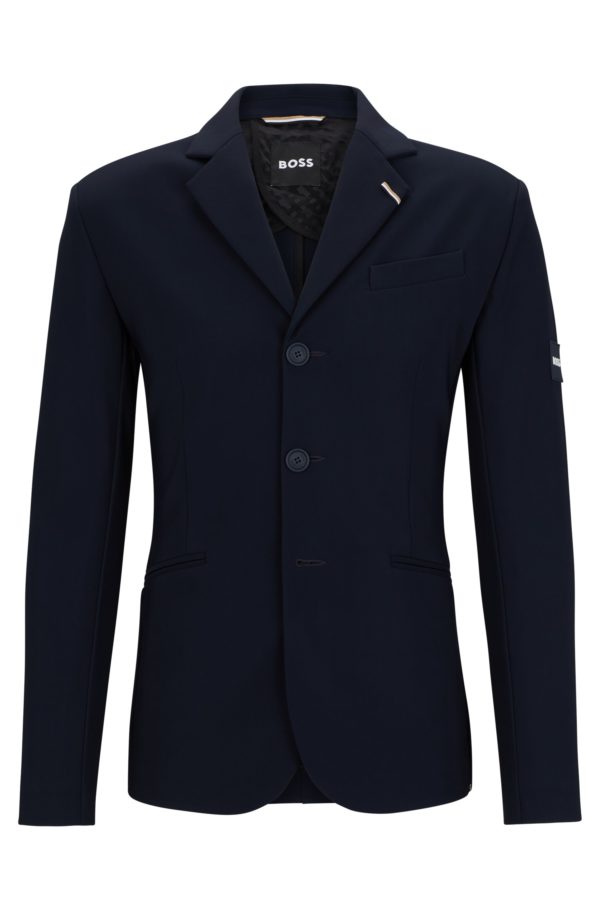 Hugo Boss Veste de spectacle d’équitation avec patch logo et rayures emblématiques
