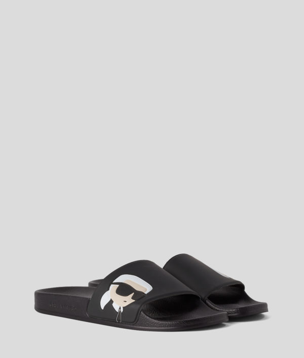 Karl Lagerfeld, Mules Karl Ikon Nft, Homme, Noir, Taille: L46 Karl Lagerfeld