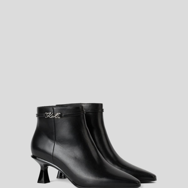 Karl Lagerfeld, Bottines Panache Signia, Femme, Noir, Taille: L35 Karl Lagerfeld