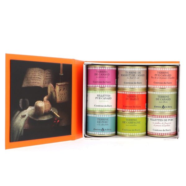Coffret 9 Terrines-Comtesse du Barry
