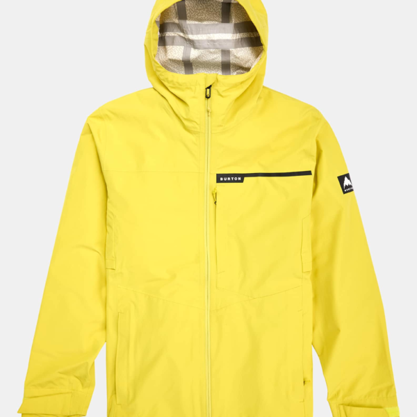 Burton - Veste imperméable Veridry 2,5 L pour homme, Sulfur, M