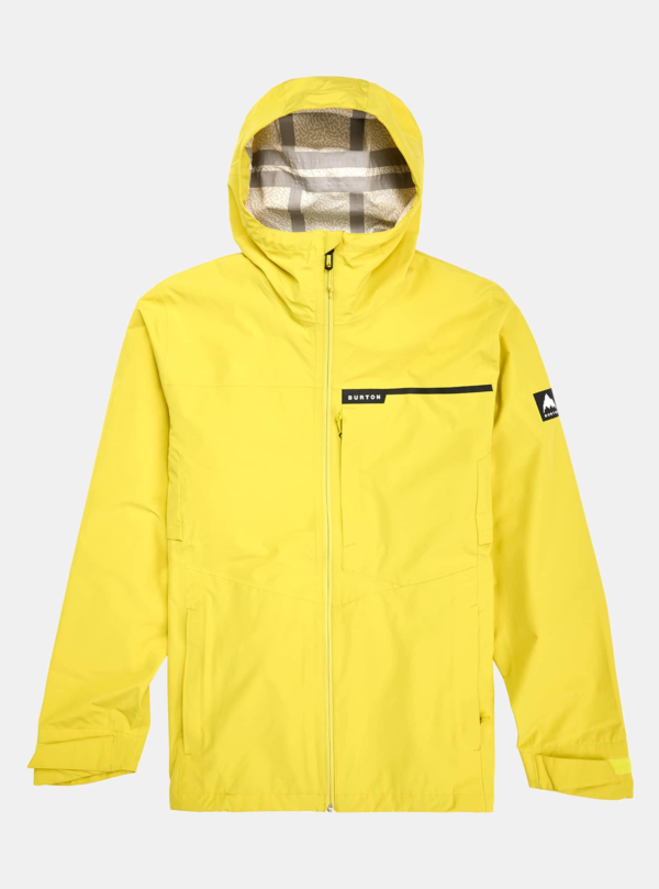Burton - Veste imperméable Veridry 2,5 L pour homme, Sulfur, M