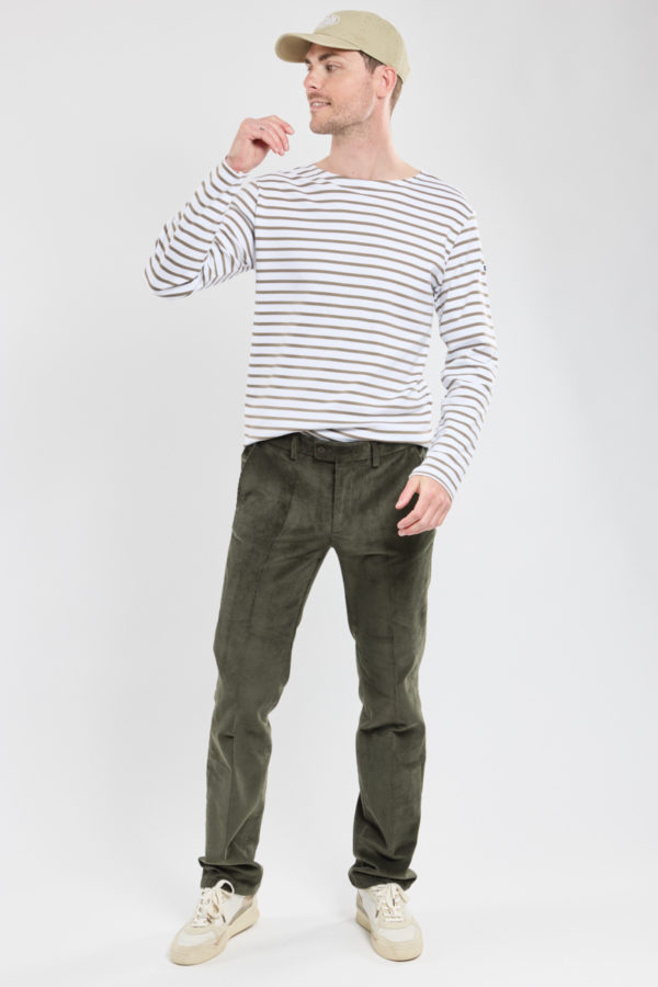 ARMOR-LUX Pantalon velours - coton Homme VERT 4XL - 50